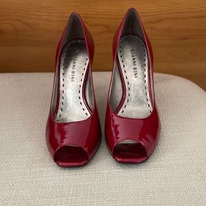 Gianni Bini Ferrari red pumps